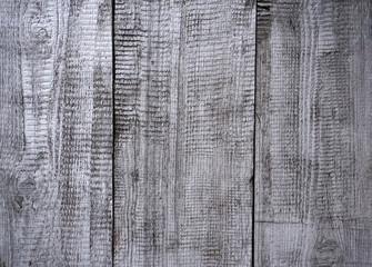 Dark grey soft wood surface as background. Vintage grey wooden fence. Wood plank texture for background.