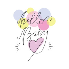 Hand drawn sign lettering 