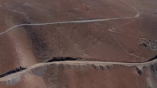 Aerial, Vista del Llullaillaco, Salar de Arizaro, Argentina - neutral version