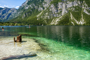 Lago di Bohinj, Slovenia
