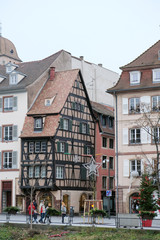 Fototapeta premium strasbourg house