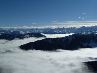 Alps in winter 