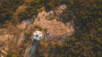 Panoramic aerial image over the town of Nelspruit / Mbombela in the Mpumalanga province of South...