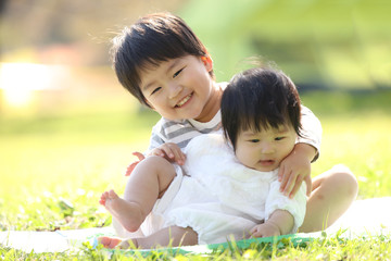 笑顔の子供たち