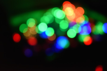 abstract christmas lights background