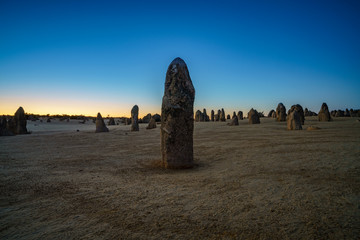 pinnacles at nambung nationalpark after sunset, western australia 21