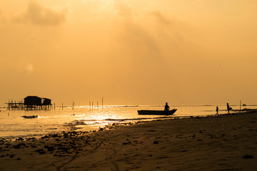 sunrise on the beach