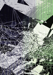 Contemporary art, modern art poster