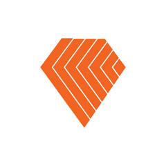 Diamond logo design vector template