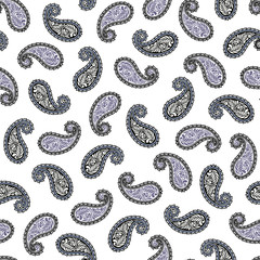 Paisley seamless pattern