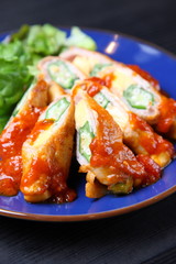 オクラの豚肉巻き