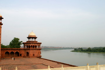 Taj Mahal of Agra. India. Unesco World Heritage Site