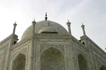 Taj Mahal of Agra. India. Unesco World Heritage Site