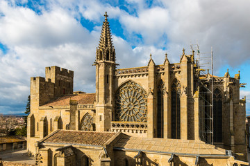 Church in Carcassonne, France