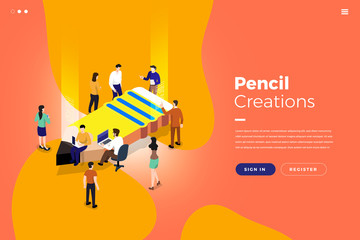 Isometric Pencil Creations