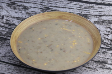 Soupe de champignons