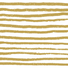 Gold hand drawn shapes. Vector hand drawn paint brush.