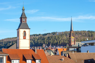 Nagold, Kleinstadt in Baden-Württemberg und Tor zum Schwarzwald