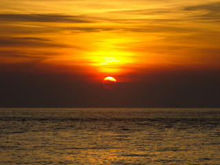 Obraz premium Sonnenuntergang