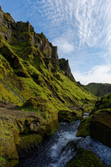 Landschaft bei Pakgil, F214, Island