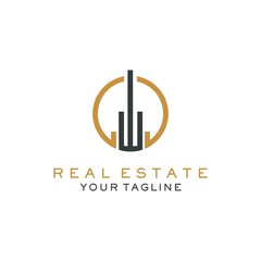 Real Estate Logo template