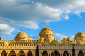 Mosque El Mina Masjid in a Hurghada city, Egypt