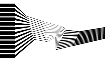 black and white stripe line pattern abstract graphic