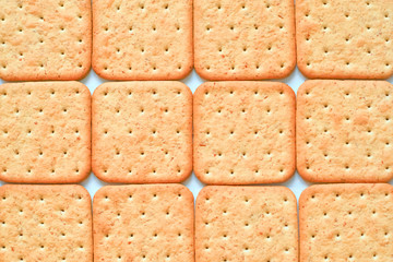 Background with crackers