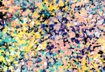 Blurred image, abstract colorful watercolor paint daubs filter for digital art texture background