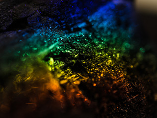 Rainbow on Charcoal