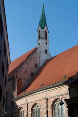 Fototapeta na wymiar Heilige Johanniskirche_St Johns Church, Riga