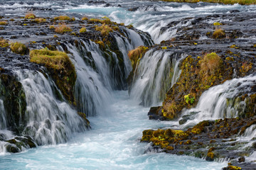 Detail vom Bruarfoss, Island