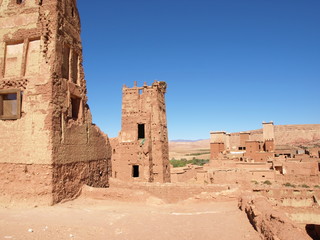 The city of Ouarzazate, Morocco
