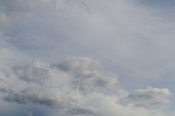 Obraz premium Blue sky and clouds