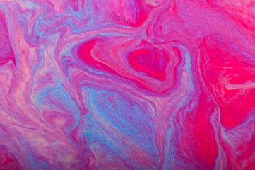 Abstract background, texture, made by pouring acrylic paint.