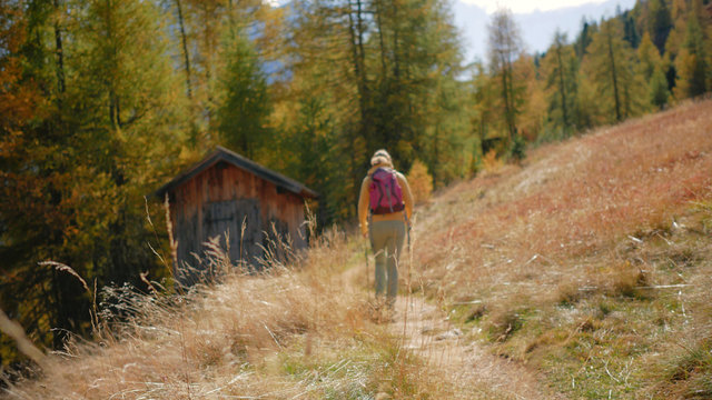 Hiking in Elfer in autumn