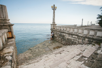 view of giovinazzo apulia
