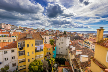 Nuvens sobre Lisboa