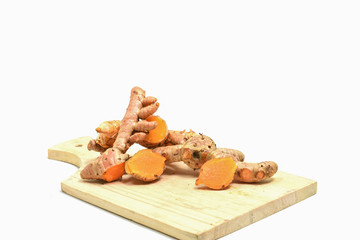 Turmeric is a flowering plant of the ginger family, Zingiberaceae, the root used in cooking