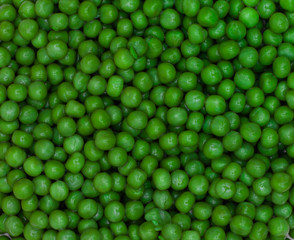 Grüne Erbsen