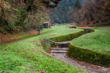 Obraz premium Lucca, Aqueduct, Tuscany - Italy