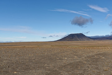 Hochebene an der F550, Island