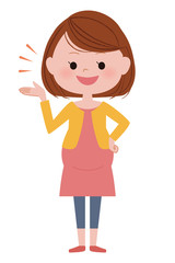 妊婦さん　説明