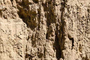 Clay cliff wall texture 