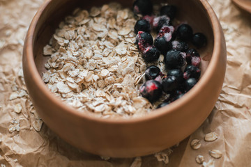 muesli in a bowl