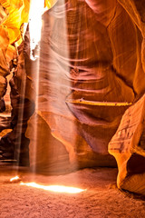 Stick in a Slot Canyon by Skip Weeks