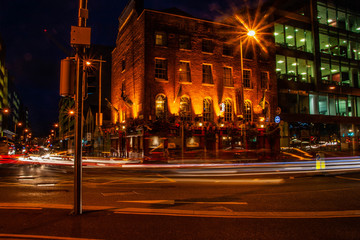 Ireland Irland Dublin Nacht Night Stadt City