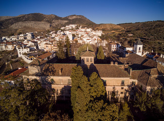 Pueblo de Víznar, Granada, España