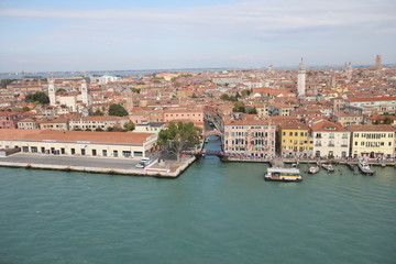 Fototapeta na wymiar Venice Harbor by Skip Weeks