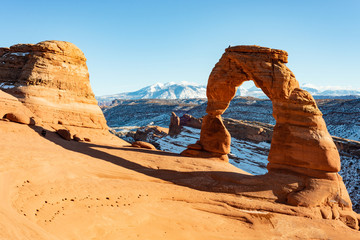 Delicate Arch in Arches National Park, Utah, U.S.A.